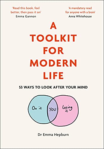 Book cover with red text, a Venn diagram, and author Dr Emma Hepburn.