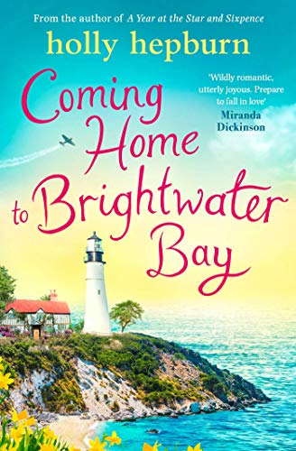 Book cover: coastal scene with lighthouse, beach, and colorful title text.