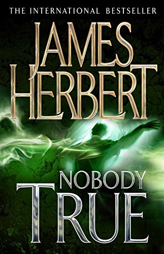 Book cover for "Nobody True" by James Herbert, with ghostly figures.