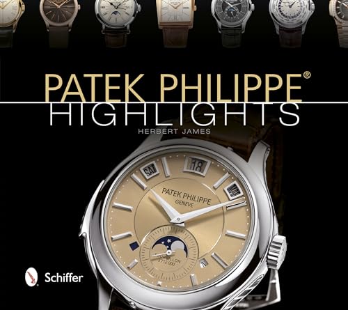 Book cover featuring multiple Patek Philippe watches, with a close-up of one.