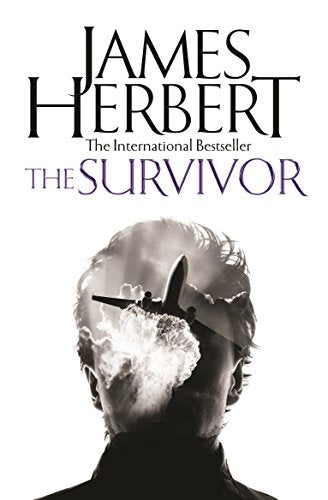 Book cover: man’s head with an airplane reflected inside, dark and smoky.