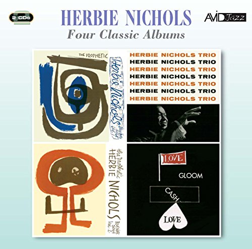 CD cover for Herbie Nichols' "Four Classic Albums" with abstract art.