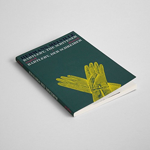 Book cover: “Bartleby the Scrivener” with yellow gloves illustration.