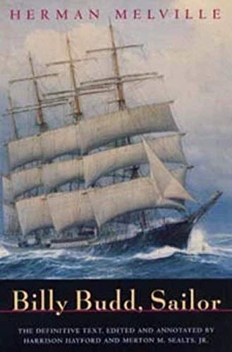 Book cover for "Billy Budd, Sailor" depicting a sailing ship at sea.