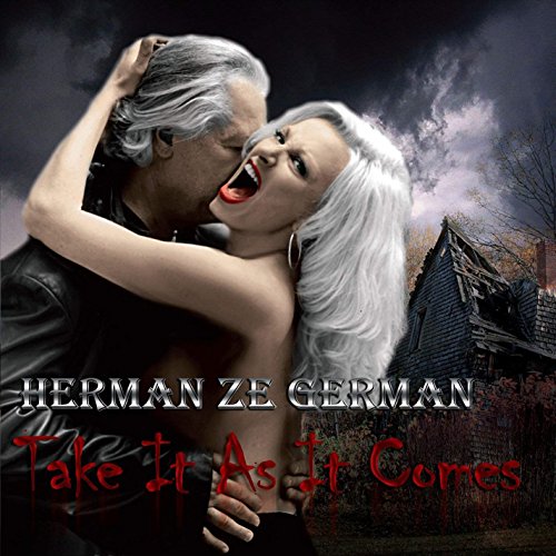 CD cover: man and woman in a dramatic, gothic vampire embrace.