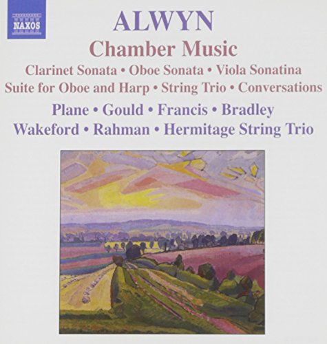 CD cover for Alwyn’s Chamber Music featuring an impressionistic landscape.