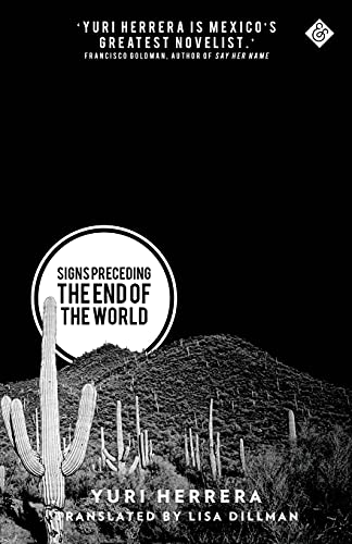 Book cover with a desert landscape, saguaro cacti, and a circular title graphic.
