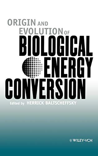 Book cover: "Origin and Evolution of Biological Energy Conversion," edited by Herrick Baltscheffsky.