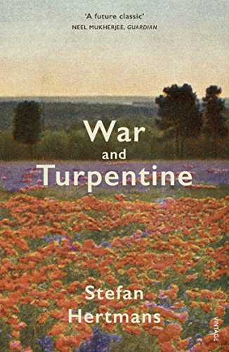 Book cover featuring a field of red poppies under a soft, muted sky.