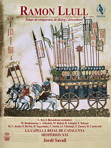 CD cover: Medieval illuminated manuscript depicting a royal procession.