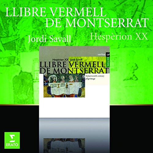 CD cover for "Llibre Vermell de Montserrat" by Jordi Savall and Hespèrion XX.