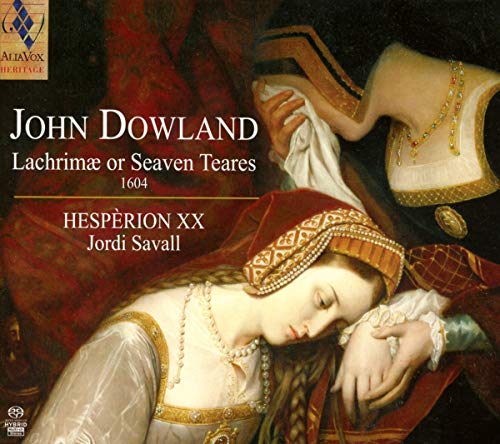 CD cover featuring a Renaissance painting of two women in mourning.