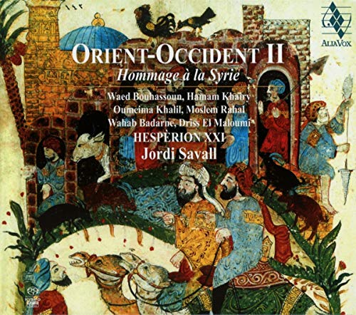CD cover: colorful medieval-style illustration of people and animals.