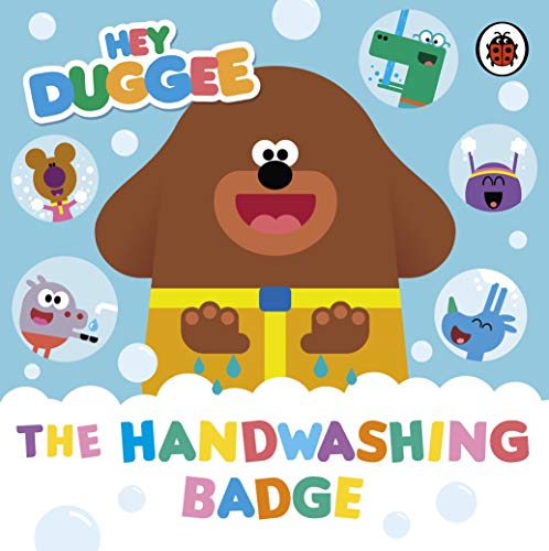Duggee and friends illustrate a children’s book about handwashing.