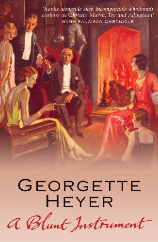 Vintage book cover depicting a group in formal wear near a fireplace.