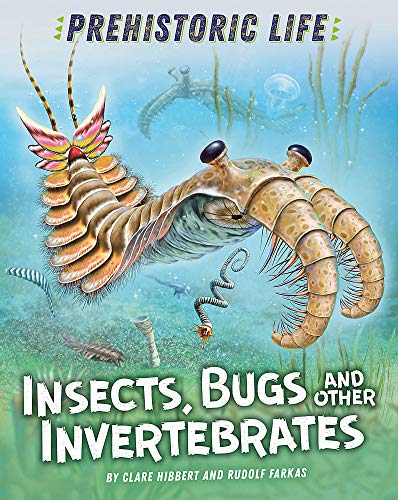 Book cover depicting prehistoric invertebrates in a blue underwater scene.
