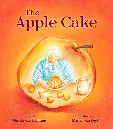 Book cover: an apple shaped like a face with a woman inside.