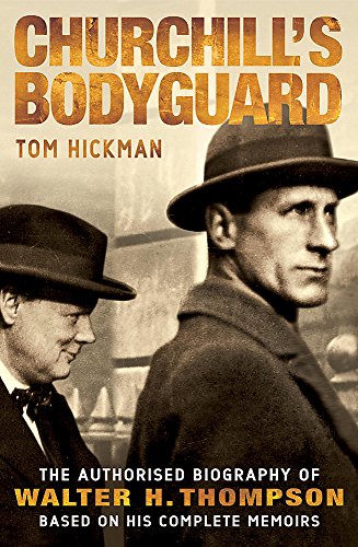 Book cover featuring Winston Churchill and his bodyguard Walter H. Thompson in sepia tone.