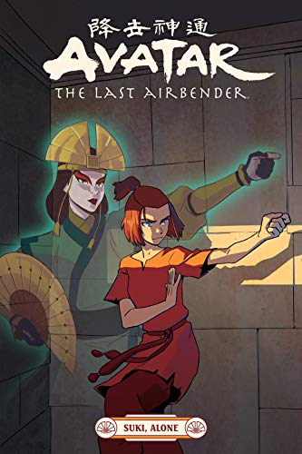 Book cover featuring Suki, a Kyoshi Warrior, in a dynamic pose.