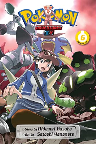 Pokémon Adventures volume 6 cover with a trainer and Pokémon.