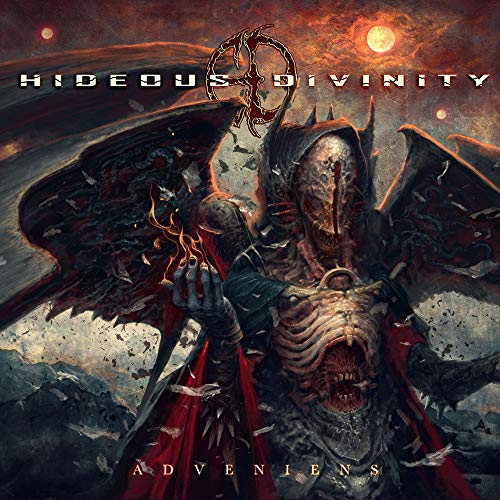 Dark fantasy album cover featuring a monstrous, winged figure.