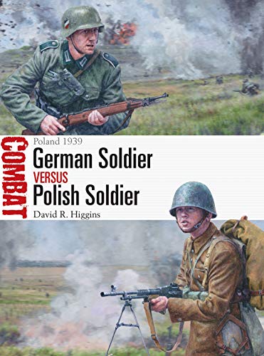 Book cover depicting German and Polish soldiers in combat, 1939.