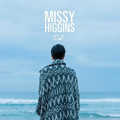 CD cover for Missy Higgins’ “Oz” album, person facing the ocean.