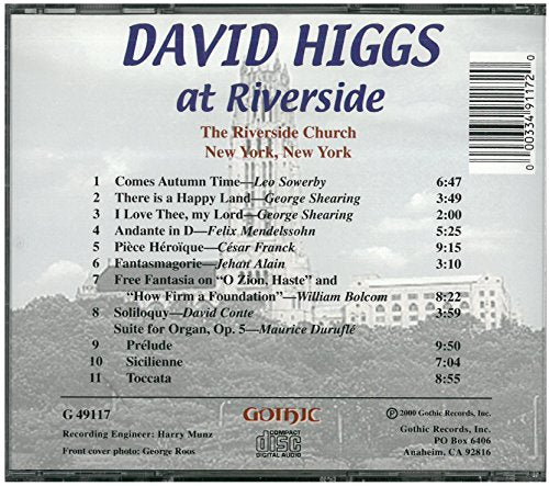 Higgs / Sowerby / Shearing / M - David Higgs At Riverside [CD]