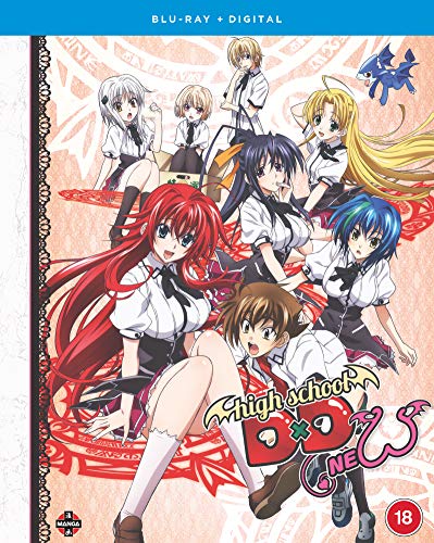 Blu-ray cover featuring anime girls in school uniforms and a small dragon.