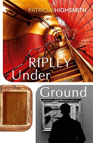 Book cover: "Ripley Under Ground" with a red tunnel and shadowed figures.