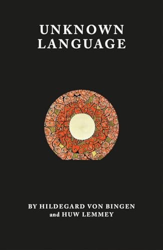 Black book cover with circular orange design and white title text.