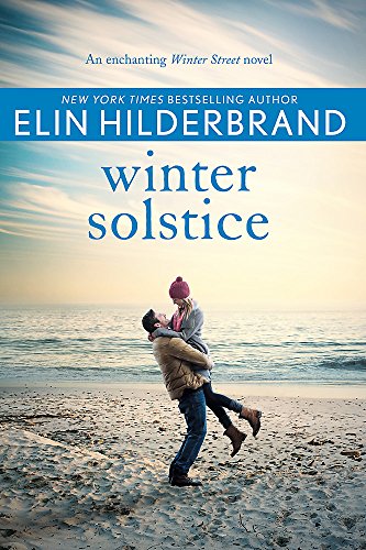Book cover: beach scene with a couple embracing, winter sky.