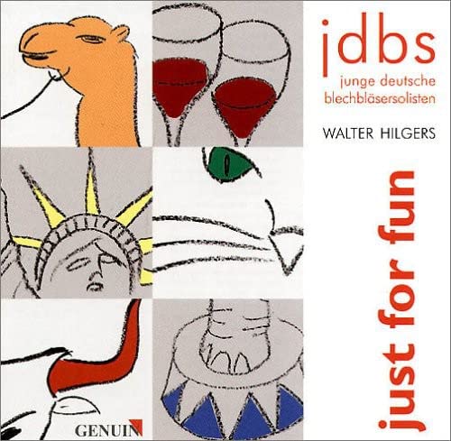 CD cover with abstract illustrations of a camel, Statue of Liberty, and glasses.