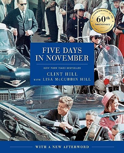 Book cover depicting JFK in a car, commemorating the 60th anniversary.