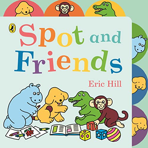 Colorful board book cover featuring Spot the dog and animal friends.