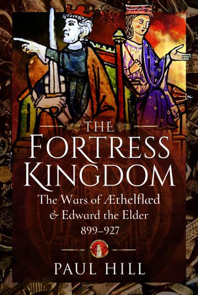 Book cover depicting medieval figures and title: "The Fortress Kingdom.