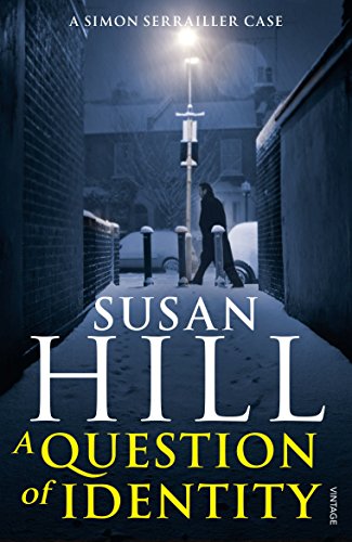 "A book cover featuring a person walking alone in a dimly lit alleyway."