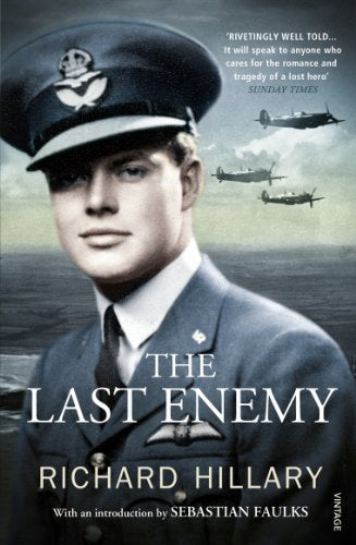 Book cover: portrait of a WWII pilot, planes in the background.