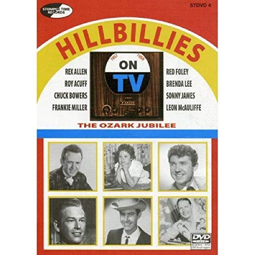 DVD cover with red, yellow, and blue design, featuring six black-and-white musician portraits.
