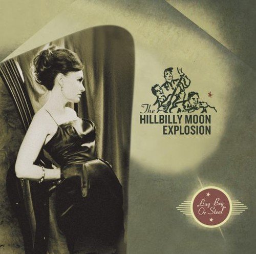 "CD album cover featuring a woman in a dress with cartoon characters and text."