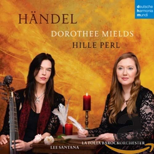 CD cover featuring two women and a still life with musical instruments.