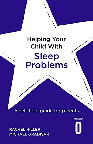 Book cover with a white star and text: "Helping Your Child With Sleep Problems".