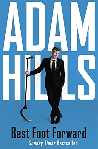 Book cover: Man in suit with a walking stick and golf club.