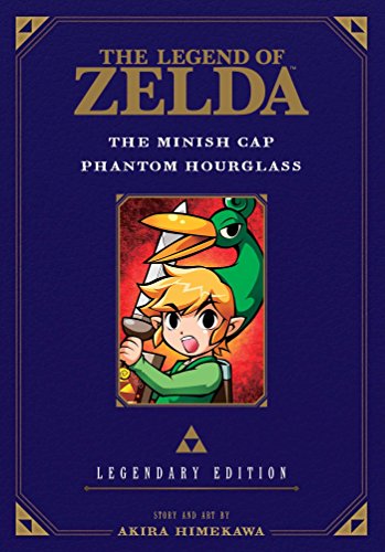 The Legend of Zelda Legendary Edition volume 4 cover featuring Link and Ezlo.