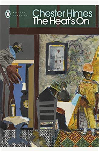 Book cover: "The Heat's On" by Chester Himes, featuring abstract figures.