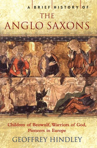 Book cover featuring a medieval illustration of people at a banquet with gold background.