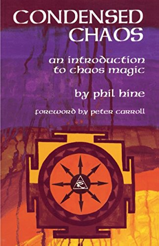 The image depicts a book cover with a purple and orange abstract background.