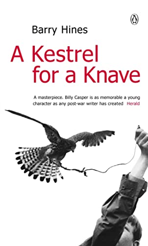 Book cover for A Kestrel for a Knave featuring a kestrel flying toward a hand.
