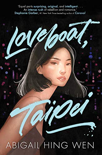 Book cover: "Loveboat, Taipei" featuring a portrait of a young woman.