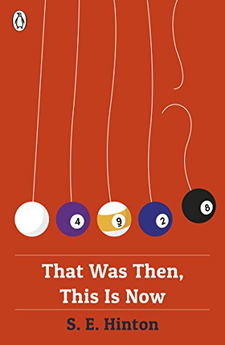 Book cover featuring billiard balls hanging like a Newton's cradle against a red background.